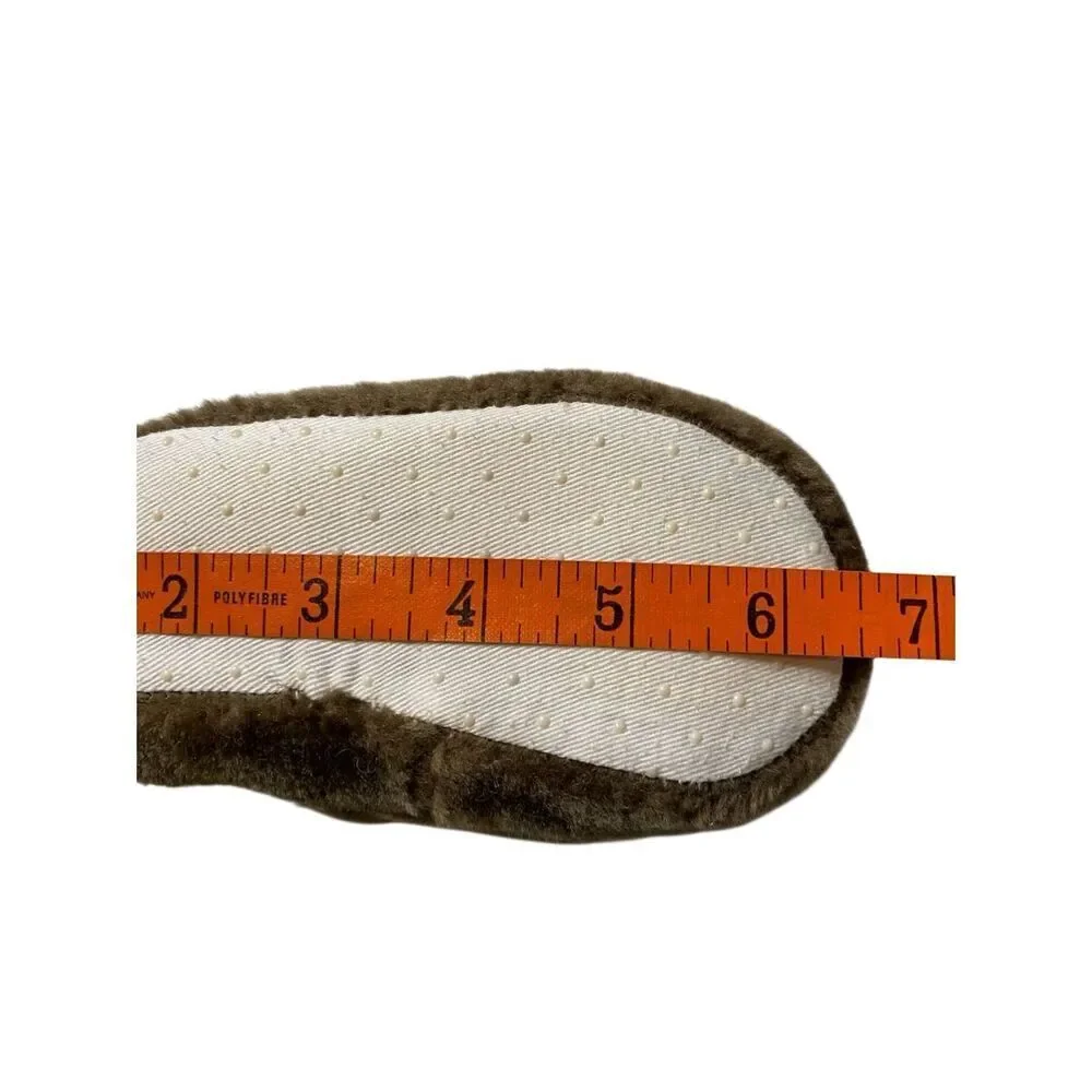 Unisex Toddler Reindeer Slingback Slippers Size 10 Christmas Holiday Deer Xmas